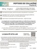 Peptides de Collagène Hydrolysé Peptan® (Origine Europe)