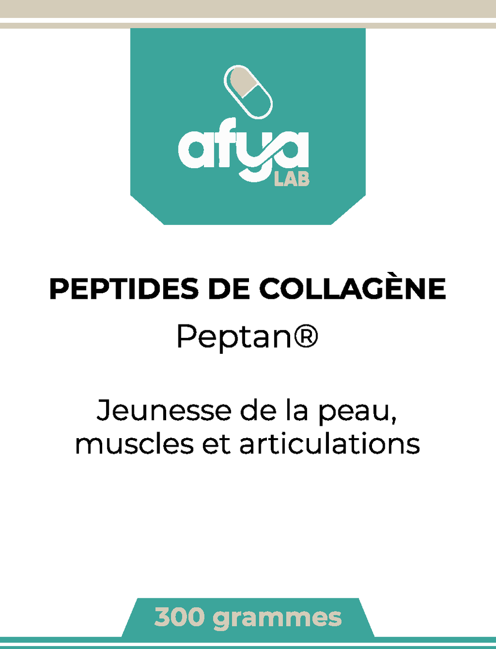 Peptides de Collagène Hydrolysé Peptan® (Origine Europe)
